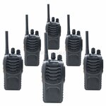 PNI R40 PRO Profi Funkgerät set (6 Stück) schwarz, PMR-446