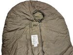 KL landmacht Mummy slaapzak 2-laagse vulling V2, 3 seizoenen, modulair, khaki