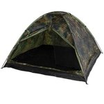 AB Monodom Zelt mit Bodenplane, 3 Personen, Flecktarn