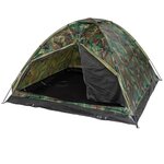 AB Monodom Zelt mit Bodenplane, 3 Personen, Woodland