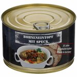 MFH canned bean stew with bacon, 400g, emergency food