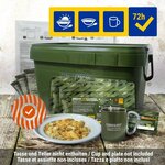 Convar Field Kitchen, Emergency Food 72-hour food bucket with drinking water