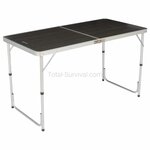 Highlander inklapbare dubbele campingtafel aluminium
