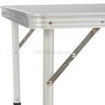 Highlander inklapbare dubbele campingtafel aluminium