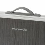 Highlander inklapbare dubbele campingtafel aluminium