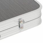 Highlander inklapbare dubbele campingtafel aluminium