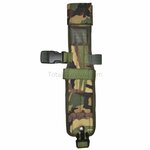 KL landmacht beenholster voor mes of bajonet, Molle, Woodland DPM