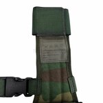 Marinekorps Beinholster für Messer oder Bajonett, Molle, Forest camo