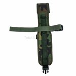 Marinekorps Beinholster für Messer oder Bajonett, Molle, Forest camo