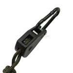 Fosco Spankabel 4 mm, 4 meter met touwratel, legergroen