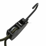 Fosco Spankabel 6 mm, 4 meter met touwratel, legergroen