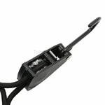 Fosco Spankabel 6 mm, 4 meter met touwratel, zwart