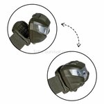 Mil-Tec CREE-XPE LED hoofdlamp 2-kleuren, 3x AAA, legergroen