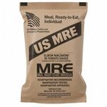US MRE Meal-Ready-to-Eat Menu: 21 