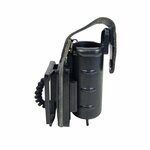 Peter Jones P175 Sprayhouder swivel met Klick Fast (riem)bevestiging, zwart