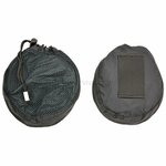 KL landmacht  opvouwbare emmer / waskom 10L nylon met draagtas, zwart
