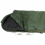 MFH sac de couchage modulaire de patrouille (US GI) avec fermeture éclair latérale, vert olive