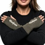 Woolpower Wrist Gaiter 200 Thermo polswarmers Wol, pine green