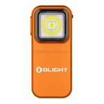Olight Oclip mini accu LED zaklamp / werklamp, oranje