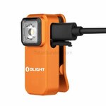 Olight Oclip mini accu LED zaklamp / werklamp, oranje