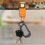 Olight Oclip mini accu LED zaklamp / werklamp, oranje