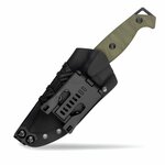 Mil-Tec Ridge veldmes G10 met Kydex multi mount schede, legergroen