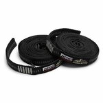 Fosco Heavy duty hammock straps set 2 stuks zwart