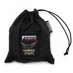 Fosco Heavy duty hammock straps set 2 stuks zwart