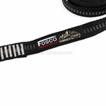 Fosco Heavy duty hammock straps set 2 stuks zwart