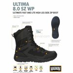 Magnum Ultima 8.0 SZ WP combat boots hoog, Ranger groen