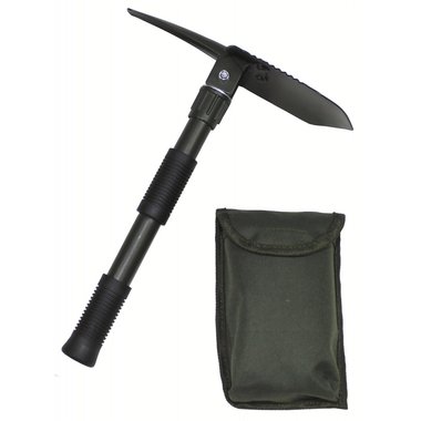 Opvouwbare klapschop 3-in-1 klein met hoes, groen