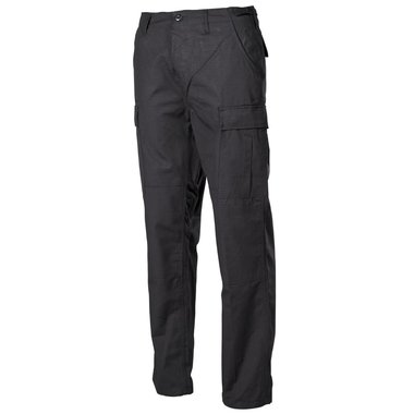 MFH US Pantalon combat BDU, Rip Stop, Noir