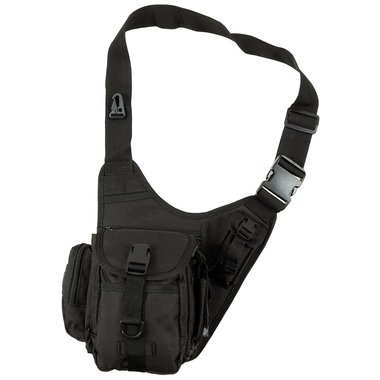 Tactical shoulder bag, black