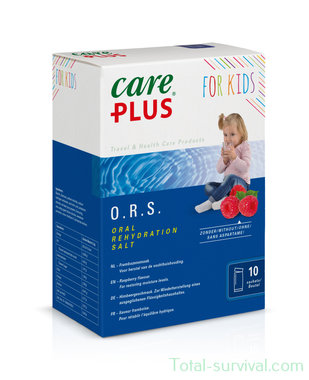 Care Plus O.R.S. – Oral Rehydration Salt, Children raspberry flavour