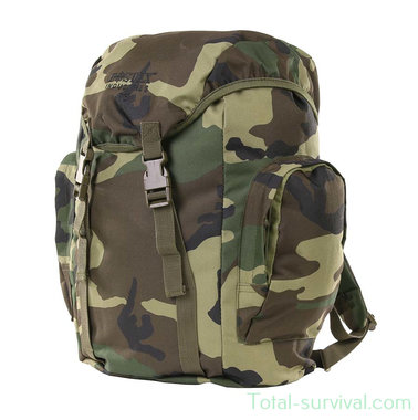 Fostex Kompaktrucksack 25L Woodland Camo