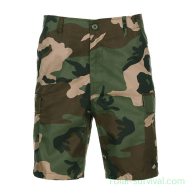 Fostex BDU Shorts, woodland camo