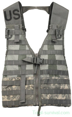 US Tactical load carrying vest FLC, Molle II Modular, UCP / ACU AT-digital