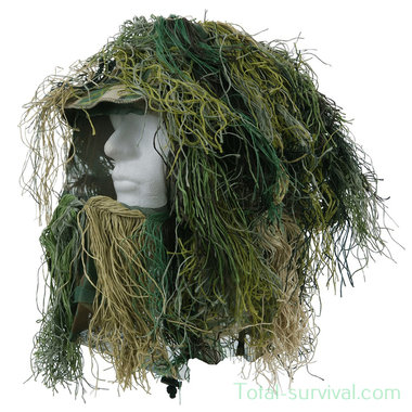 Fosco Ghillie costume couvre-tête woodland camo