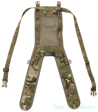 Bretelles britanniques PLCE pour pochettes latérales Daypack, MTP multicam