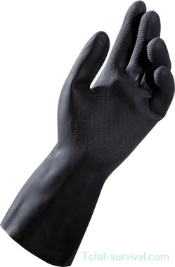 Mapa Alto Plus 260 heavy duty handschoen, natuurrubber, zwart