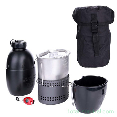 Set de cuisine BCB Dragon, poche molle noire CN017B