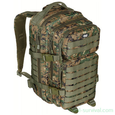 MFH US-Rucksack 30l, Assault I, Marpat digital woodland