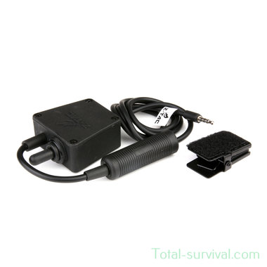 101 Inc Z122 P.T.T. headset adapter ICOM  1-pens aansluiting voor mobiele telefoon