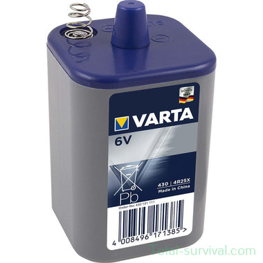 Varta V430 6V 8100mAh 4R25 Zinkchloride Batterij