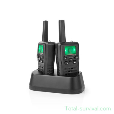 Nedis TK1010 PTT/VOX communication portofoon set, tot 10 km