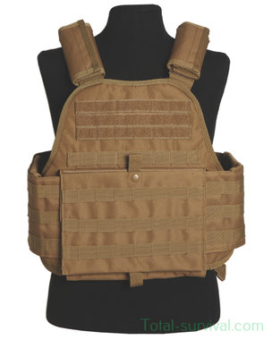 Mil-tec Gilet porte-plaques, coyote tan