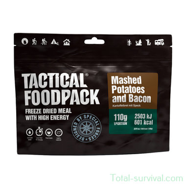 Tactical Foodpack Mashed Potatoes and Bacon 110G