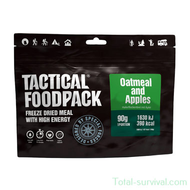 Tactical Foodpack Havermout en Appels 90G