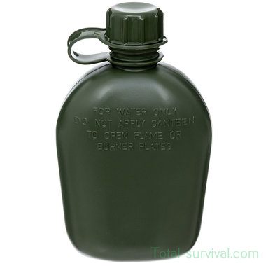 MFH US Canteen 1L olivgrün, BPA-frei