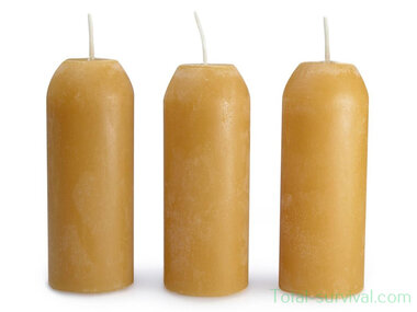 UCO Bijenwas kaarsen, 5 stuks